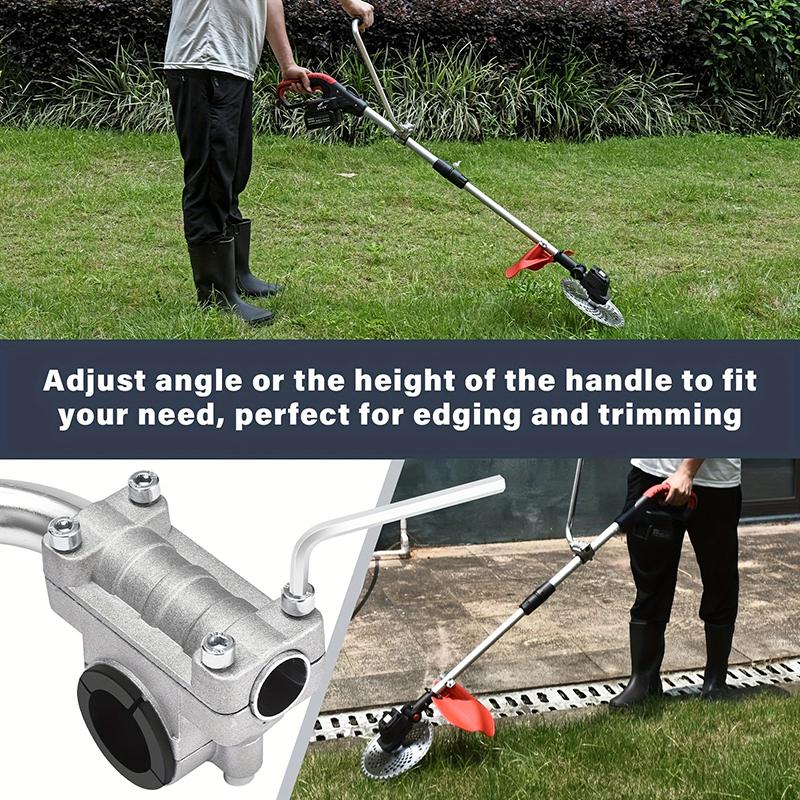 Ergonomic Weed Eater Handle Extension Auxiliary Handle For Lawnmower Accessories Universal Multi-Trimmer Handle