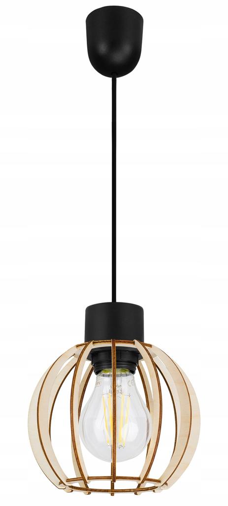 MODERN WOODEN LED CEILING HANGING LAMP