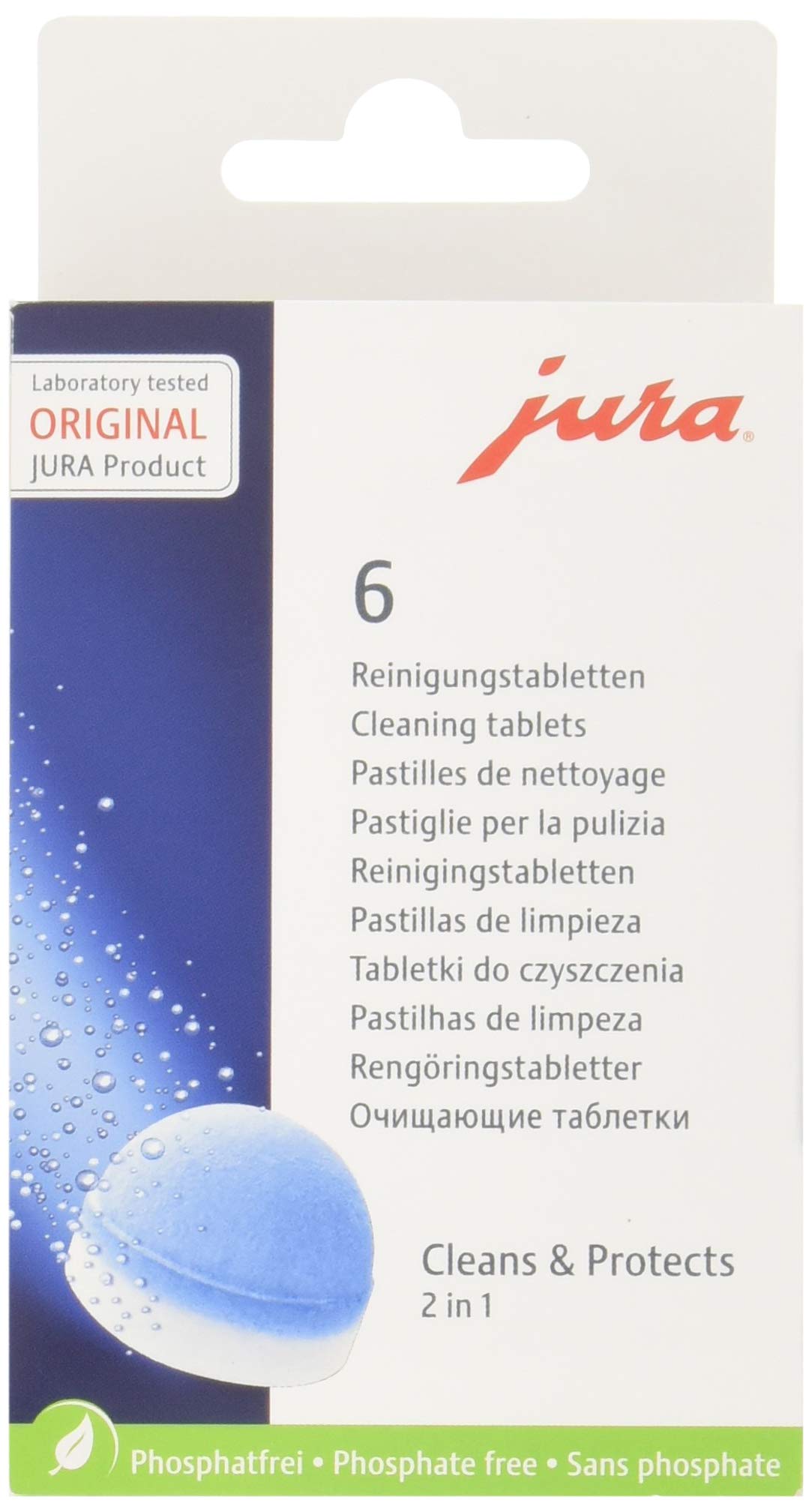 

очищающие таблетки jura 6 шт.