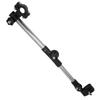 Foldable Bike Umbrella Mount Holder Height Adjustable Multifunction for Trolleys Wheelchairs