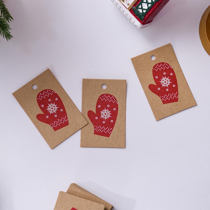 Kraft Paper Tags Handmade Diy Decoration Tags Christmas Packaging Tags Cute For Christmas Party Festival Crafts Decoration