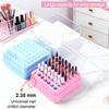 49 Holes Nail Drill Bits Storage Box White Pink Blue Empty Box Nail Drill Display Stand Manicure Accessoy Tools