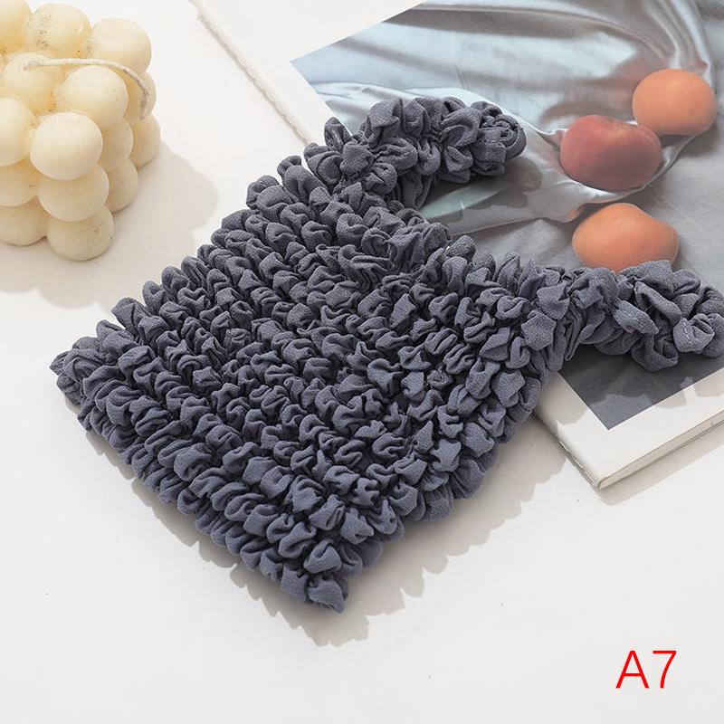 Magic Expansion Pleated Flexible Stretch Bag Large Capacity Shopping Elastic Portable Handbag Reusable Mini Tote