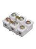 White Connection Box 43*33 Mm Accessories For Motor Capacitor