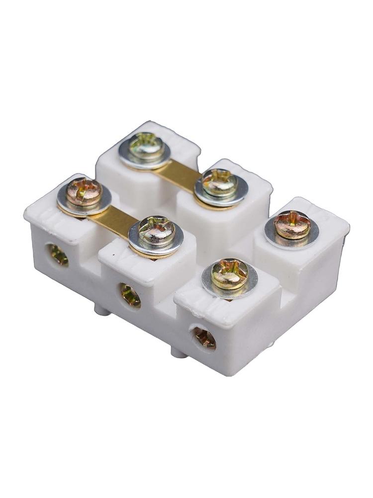 White Connection Box 43*33 Mm Accessories For Motor Capacitor