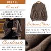 Knit Long Loose Poncho Poncho Winter [NEKORA] Cardigan, Stole, Shawl, Haori, Dolman, Outerwear, Women's, Sleeve, Top, A-line, A-line Coat, Cute,