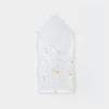 All-Season Cotton Baby Bath Towel & Swaddle Blanket for Newborns (1-3 Months)