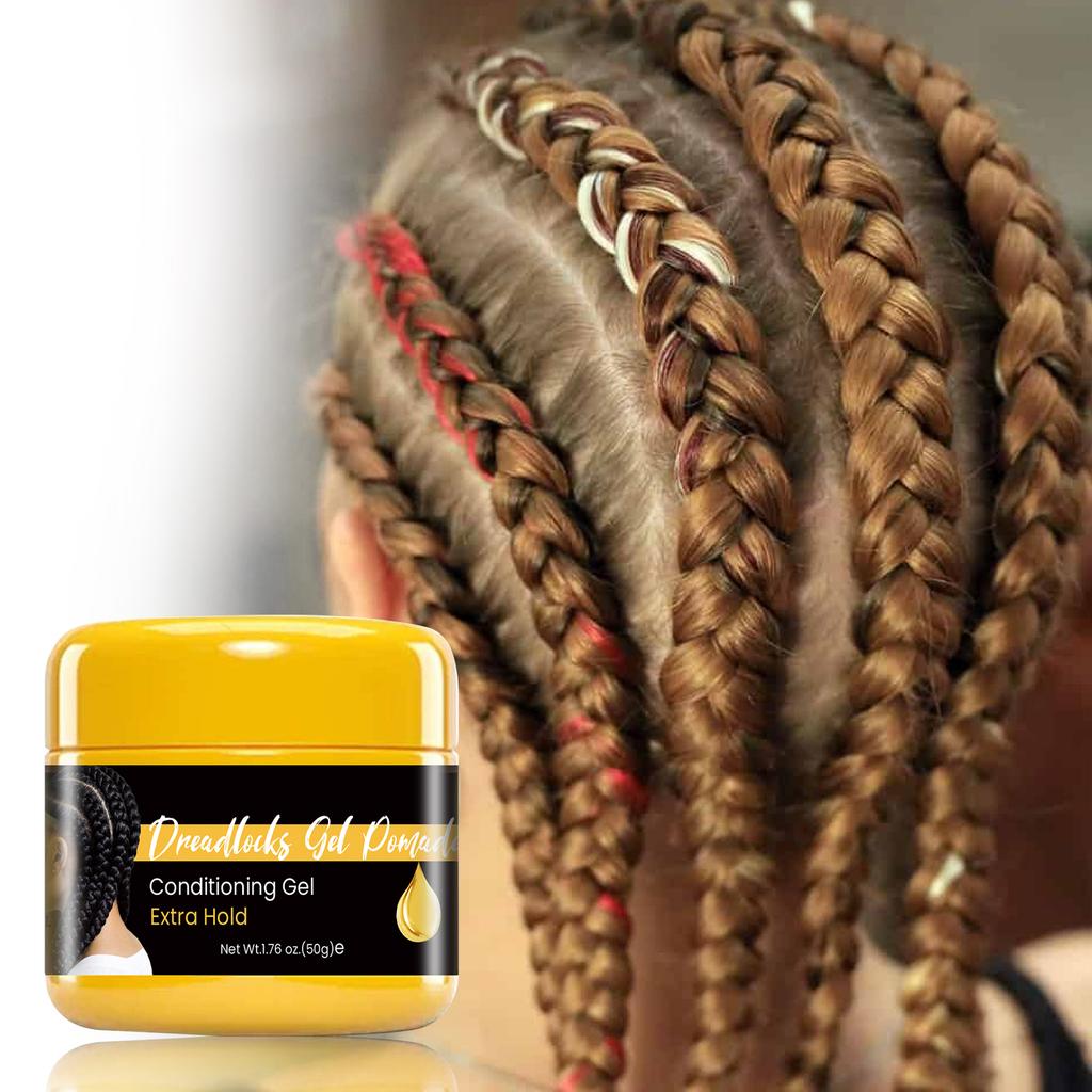 Dreadlocks Hair Gel Wax Long Lasting, Dreadlocks From Falling Out, Moisturizes, Provides Natural And Styling Benefits.