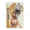 Anubis Ancient Egypt God Egyptian Mythology Histor Hieroglyphic Egyptian Hieroglyphs Metal Design Club Cinema Tin Sign Poster