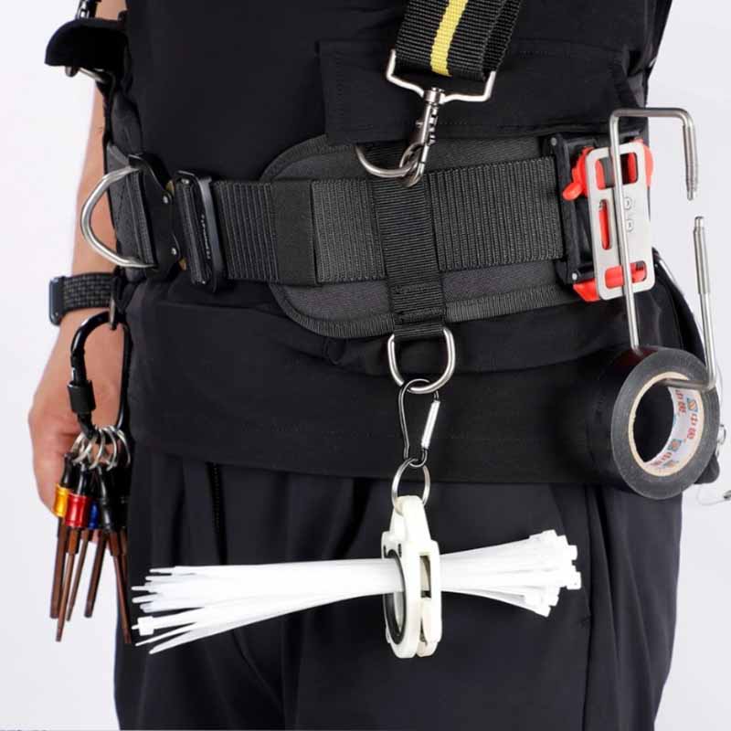 Tie Straps Storage Device Fluorescent Electric Drill Organizers Buckle Tool Parts Organizer Accessories Outdoor Backpack Hook