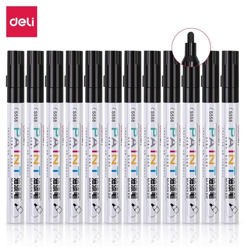 Deli 2.0mm Waterproof Oil-Based Paint Marker Pen