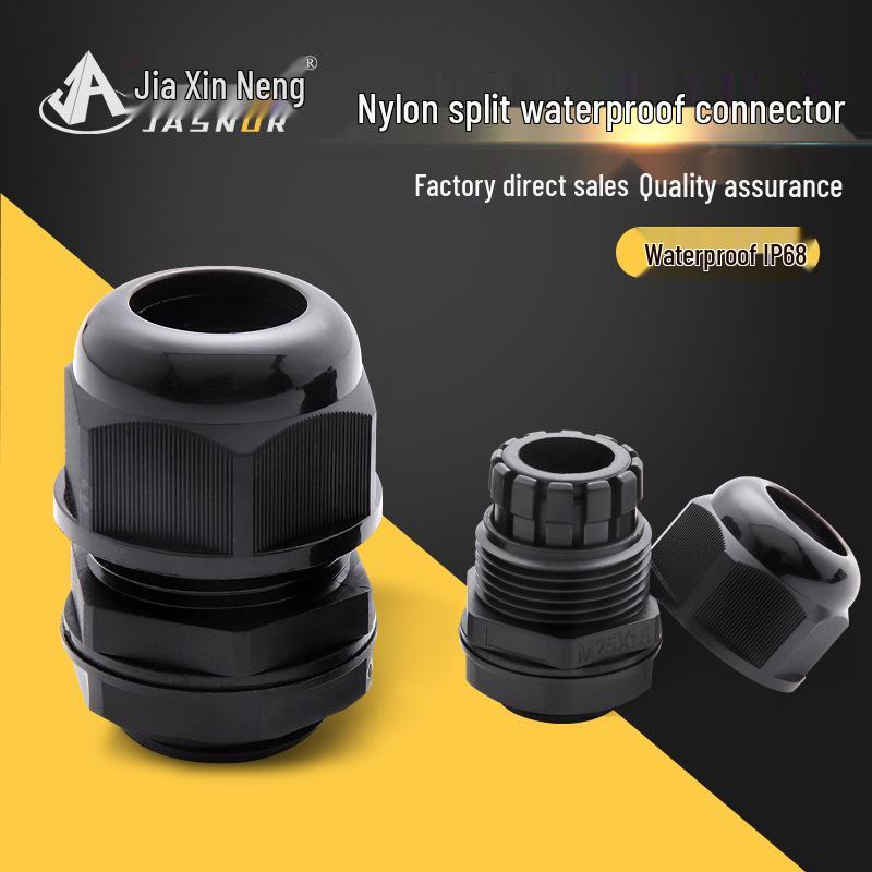 M8 Nylon Waterproof Cable Connector, M10 CE IP68 Environmental Protection Fixing Gland