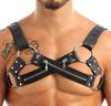 Cross Body Zip Neoprene Harness Black - Generic - Men's Harness