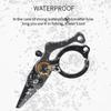 Fishing Pliers with Safety Lock Fishing Multitool Aluminum Pliers Multifunction Braided Fishing Line Cutter Rings Opener