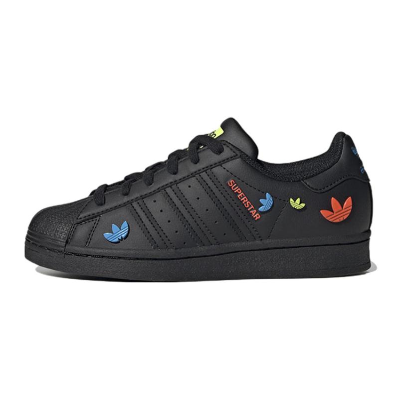 

Adidas Originals Abrasion Resistant Breathable Low Top Kids Skateboarding Shoes Black Sneakers GV8875 35.5
