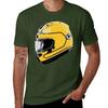 Abbigliamento streetwear anime pesante Nuova maglietta casco Joey Dunlop maglietta divertente vestiti estivi magliette Unisex pesante Unisex