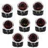 52mm Car Oil Press Meter RPM Boost Water Temp Oil Temp Air Fuel Ratio Voltage EXT Temp Meter 7 Color Backlight Gauge For 12V Car