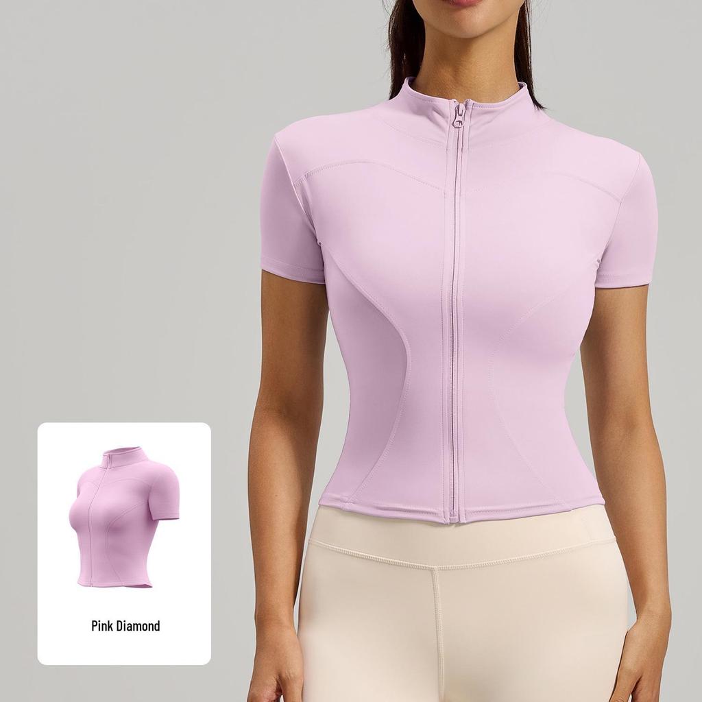 Juyitang High Elastic Seamless Women's Yoga Sports Jacket