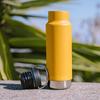 Klean Kanteen Classic Insulated Narrow Drink Bottle, 12oz (350ml), Marigold, 1008483