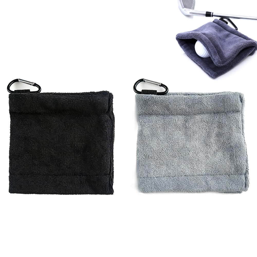 HLNWPJYCX Golf Towel Golf Ball Wipe Ball Cleaner Portable Climbing