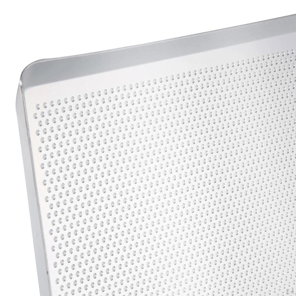 Aluminium-Lochblechpfanne, Backblech, Backblech, leicht zu reinigen, zum Backen von Keksen