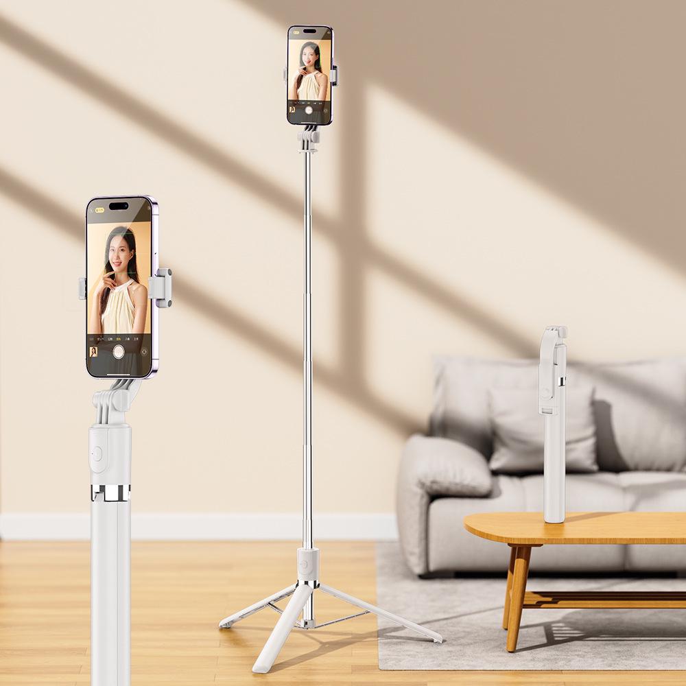 360° Anti-Shake Selfie Stick Tripod with Portable Bluetooth Remote