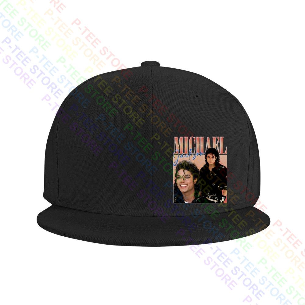 Футболка с рэп-принтом Майкла Джексона Бейсболка Майкла Джексона Кепки Snapback Вязаная панама