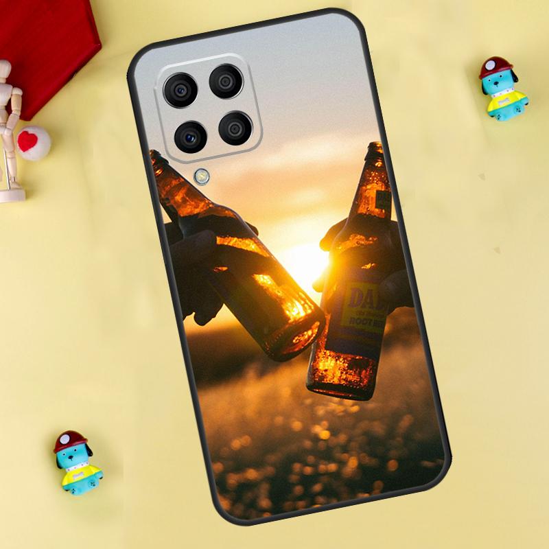 Beers Alcohol Summer Bubble Case For Samsung Galaxy M13 M33 M53 M14 M12 M15 M06 M16 M36 M56 M31 M32 M52 M35 M55 M34 M54