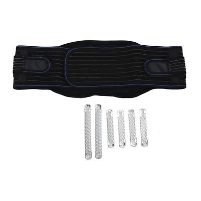 Lower Back Support Adjustable Vertical Bracing Double Layers Widely Used Backbrace with 6 Springs