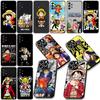 Luffy ONE PIECES Roronoa Zoro Sanji Phone Case for Samsung Galaxy Note 20 9 10 S8 S10 Lite S9 Plus A54 A53 A21S S10E A17 Cover