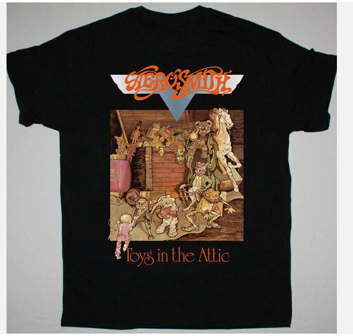 Vintage Aerosmith Toys In The Attic Album T-Shirt Unisex