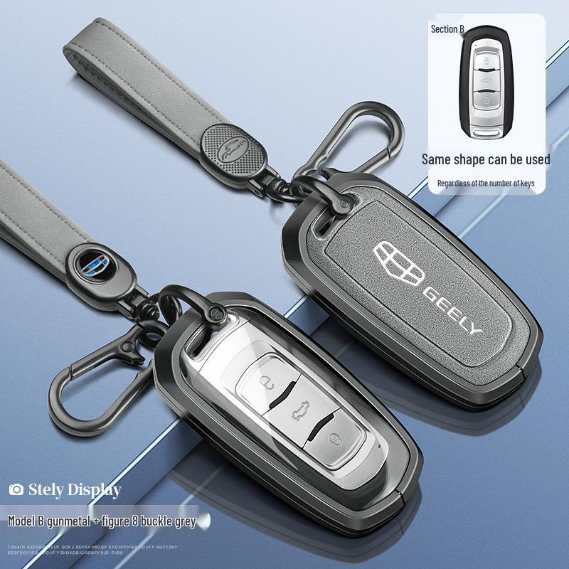 Key Case for Geely Models: Binrui, Icon, Xingrui, GS, Binyue Pro, Xingyue, LGL, Boyue, Cool, Emgrand, Vision X6