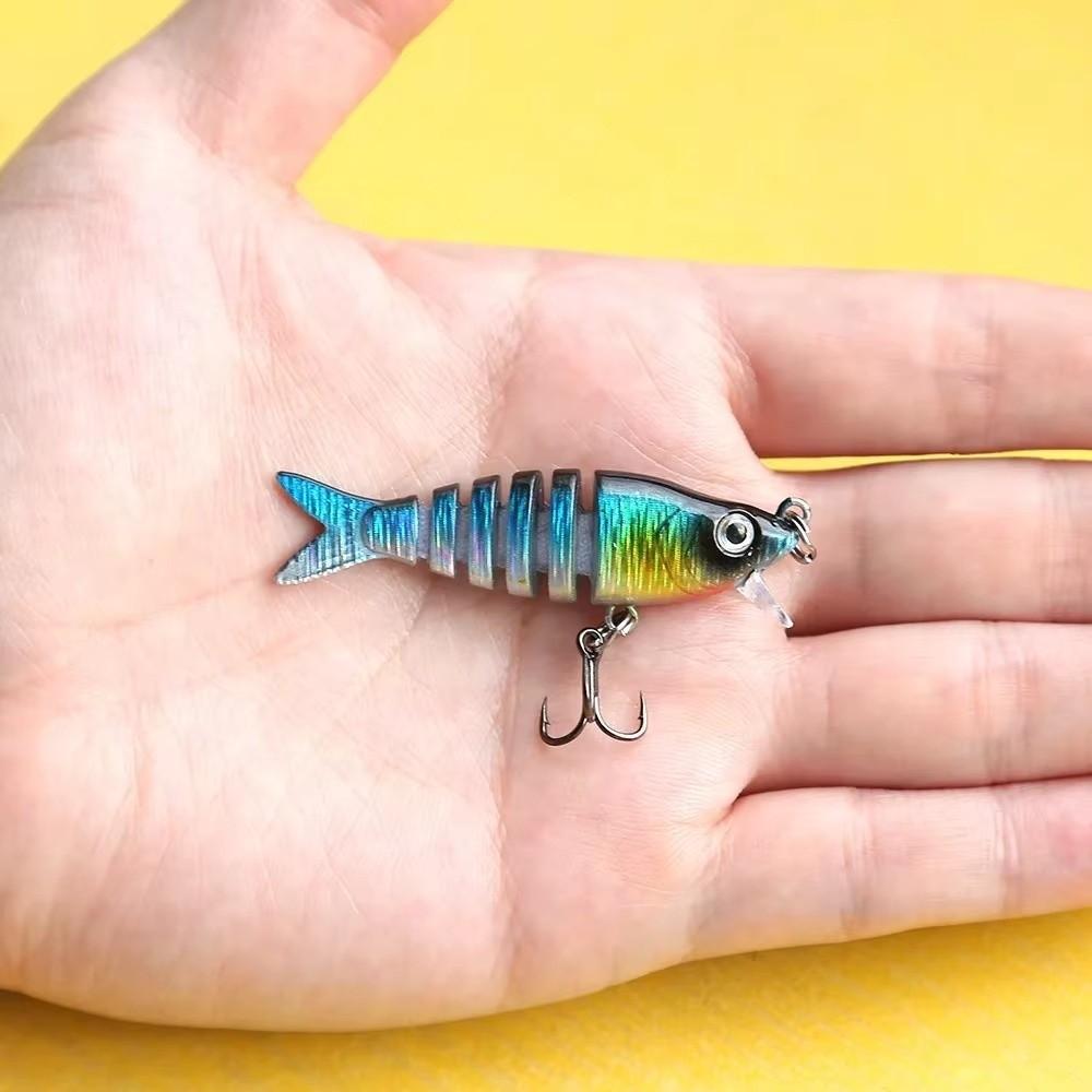 4.5g Weight Multi Section Bait 5.5cm Length Hard Bait Mini Lures Micro Bait  Sea Bass Fishing