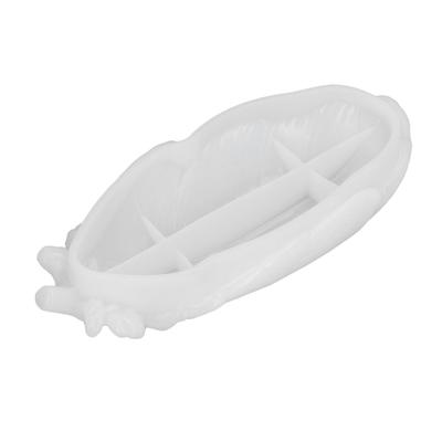 DIY Dish Plate Mold Jewelry Storage Mold Silicone Fruit Tray Mold for Household Kitchen