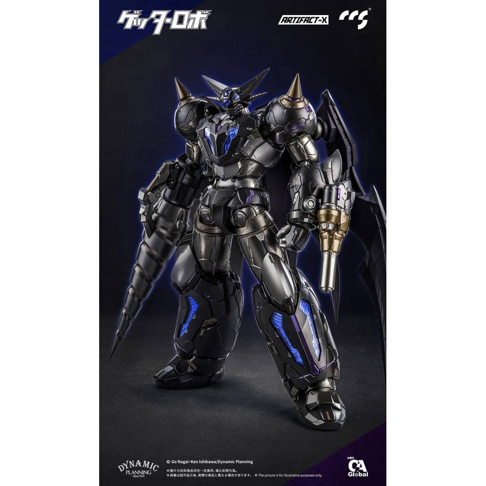 

Getter Robo C A globAl Ltd. X CCs Toys ArtifACt X Series blACk Getter Another Getter Alloy movAble Figure
