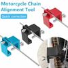 Universal Motorcycle Chain Sprocket Alignment Tool ATV Motorcycle Chain Alignment Tool Motorbike Motocross Pit Dirt Bike Parts