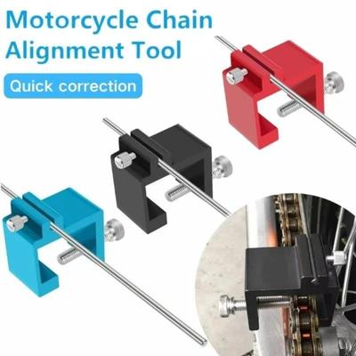 New-1PC Universal ATV Motorcycle Chain Sprocket Alignment Tool Motorbike Motocross Pit Dirt Bike Parts