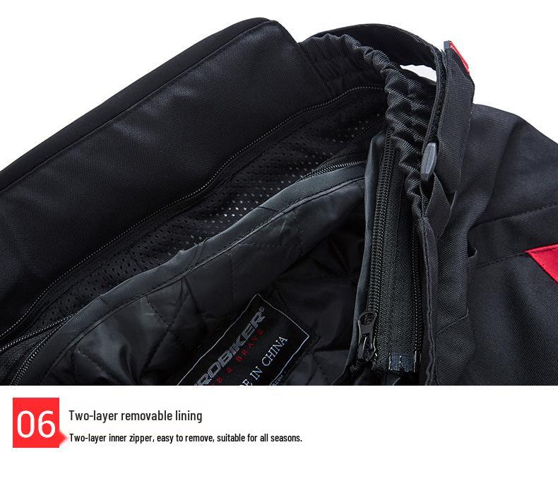 All-Season Windproof Motorcycle Riding Pants | Anti-Fall & Cold Protection for Outdoor Racing