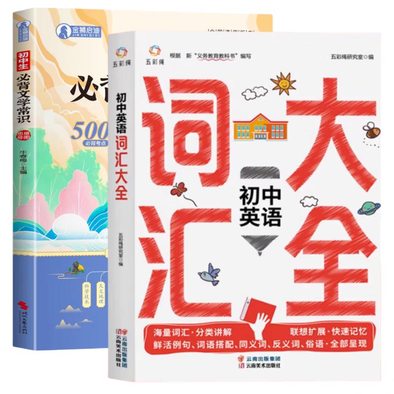Junior High English & Literature Study Set