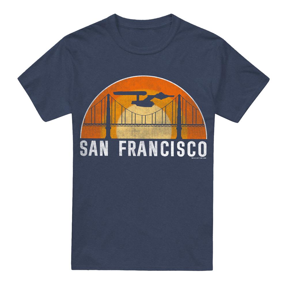 STAR TREK Unisex Erwachsenen San Francisco Trek T-Shirt