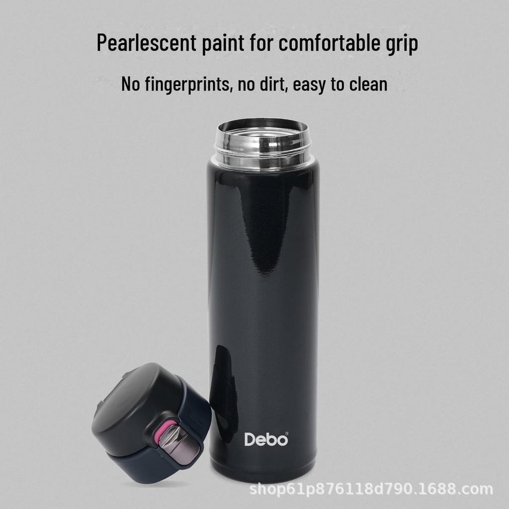 Debo Thomas Thermosbecher: Hochwertig, einfach und tragbar für trendige Studenten. Perfekt für Damen und Herren. Stilvolles und süßes Design.