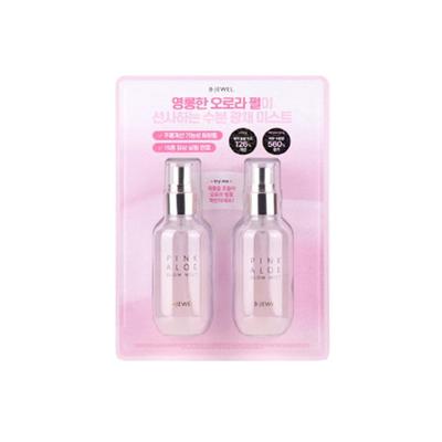 B JEWEL Pink Aloe Glow Radiance Mist 1+1 Special, 100ml, 2 Units