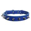 Multi-Color PU Leather Dog Collar & Leash - In Stock