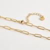 40+5cm Different Hollow Rectangle Snake Chain Stainless Steel Necklaces For Women Men Jewelry On The Neck Decor Choker DIY Charm