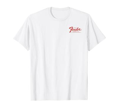 Fender Vintage Gitarren Taschenlogo T-Shirt