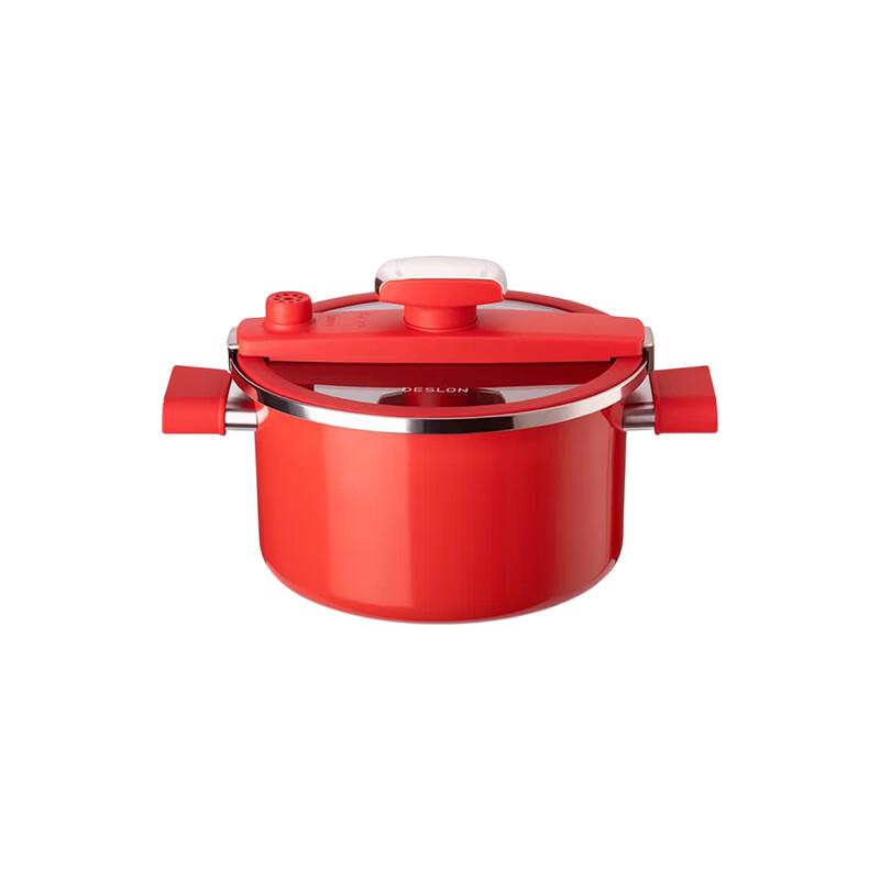 DESLON Titanium Enamel Micro-Pressure Steaming Soup Pot