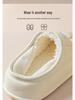 Winter Thick Sole Cotton Slippers, Indoor/Outdoor Unisex Warm Home Shoes