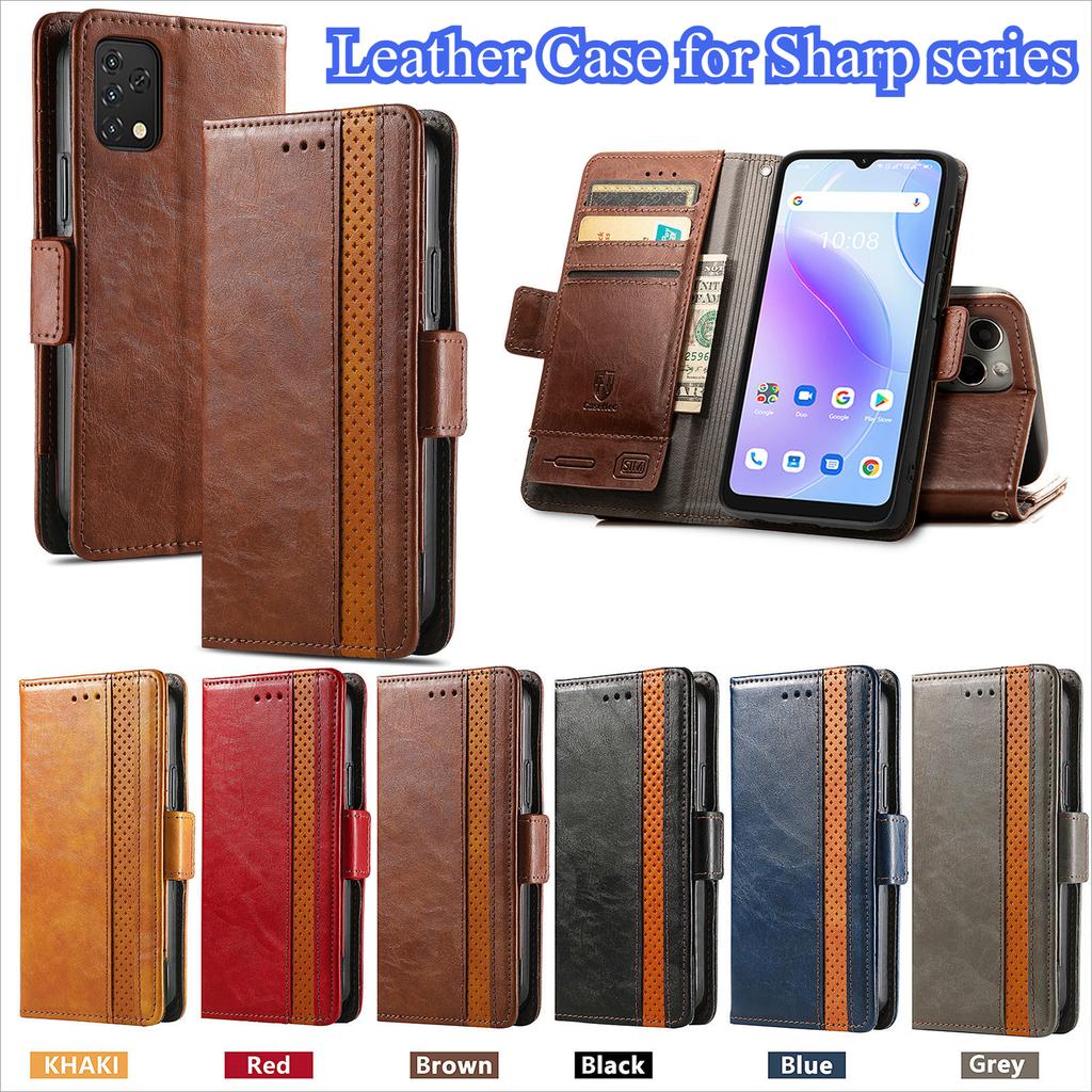 Multifunctional Magnetic Flip Cover Leather Case for Sharp series.Sharp Aquos wish/wish 2/wish 3/Zero6/Sense 3 Lite... Where Fashion Meets Function