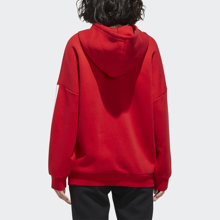 Adidas Sweat à capuche Neo X Disney Minnie Imprimé Collection CNY Sweat à capuche Femme Rouge Clair GE7774