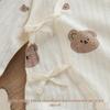 Newborn Ultra-Thin Cotton Long-Sleeve Romper with Belly Protection - Breathable, A-Class, Perfect for Summer and Air-Conditioned Spaces.